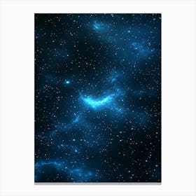 Space Background 9 Canvas Print