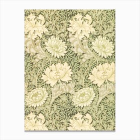 Chrysanthemum Pattern, William Morris Canvas Print