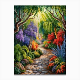 Garden Path 5 Canvas Print