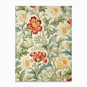 Floral Wallpaper 84 Canvas Print