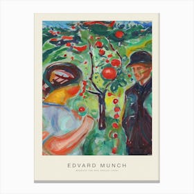 Beneath the Red Apples (Special Edition) - Edvard Munch Canvas Print