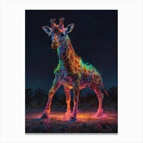 Giraffe 102 Canvas Print