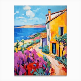 Nice France 5 Fauvist Painting Canvas Print