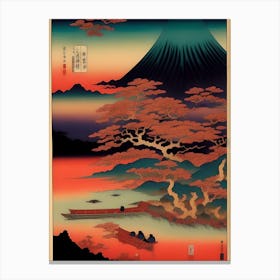 Fukuyama Fuji Canvas Print