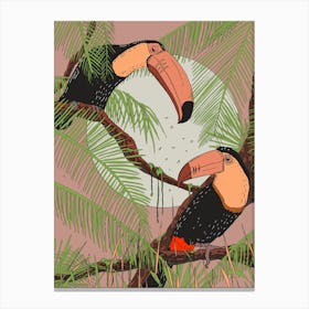 Toucans In The Jungle Stampe su tela