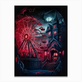 Haunted House Canvas Print