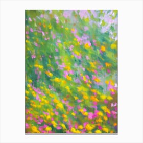 Laceleaf Impressionist Painting Plant Canvas Print