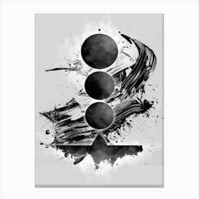 Poster Minimalistic Illustration Art 09 Canvas Print