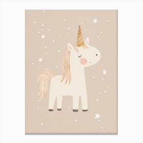 Unicorn Wall Art Canvas Print