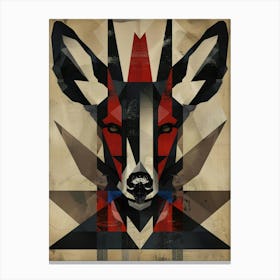 Deer Head 14 Canvas Print