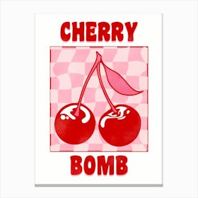 Cherry Bomb Canvas Print