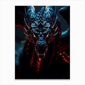 Dragon Wallpaper Canvas Print