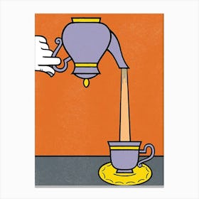 Cup Of Tea 4 Canvas Print