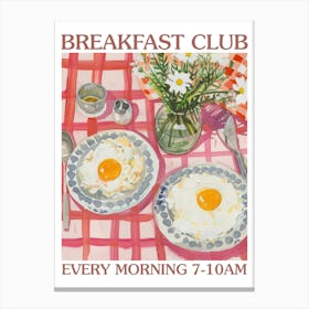 Breakfast Club Scrambled Eggs 1 Canvas Print