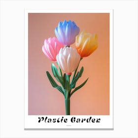 Dreamy Inflatable Flowers Poster Protea 2 Canvas Print