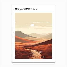 The Cateran Trail Scotland 1 Hiking Trail Landscape Poster Canvas Print