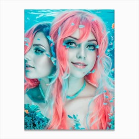 Mermaids Canvas Print