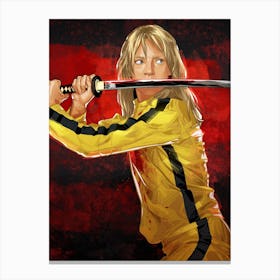 Kill Bill Thurman Tarantino I Canvas Print