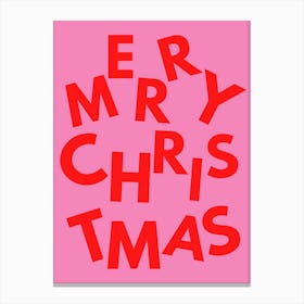 MERRY CHRISTMAS Canvas Print