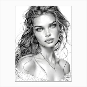 Mod Girl 59 Canvas Print