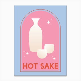 Hot Sake Cocktail Canvas Print