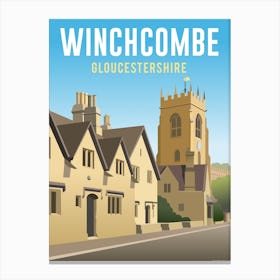 Winchcombe Cotswold Church Canvas Print