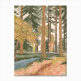 New Forest Art Print Canvas Print