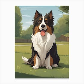 Australian Shepherd Canvas Print