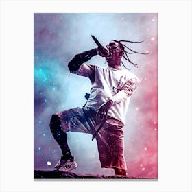 Travis Scott 53 Canvas Print