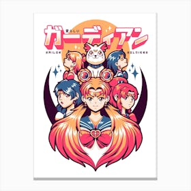 Sailor Soldiers Canvas Print