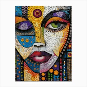 Mosaic Art 17 Canvas Print