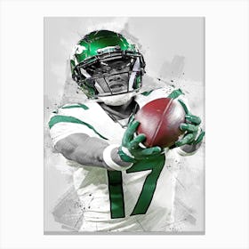 Garrett Wilson New York Jets Canvas Print