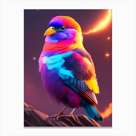 Colorful Bird Canvas Print