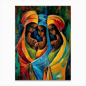 African Woman African Culture 11 Canvas Print