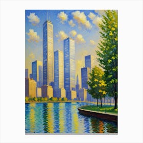 Chicago Skyline 1 Canvas Print