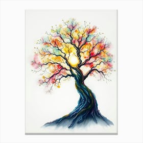 Tree Of Life 99 Canvas Print