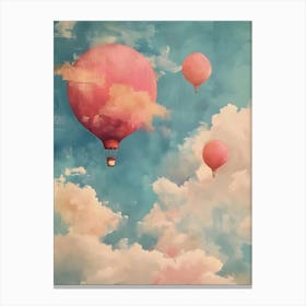 Hot Air Balloons In The Sky 1 Canvas Print