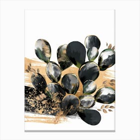 Cactus Print 6 Canvas Print