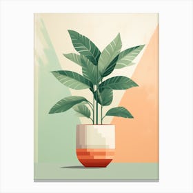 Potted Plant 1 Canvas Print