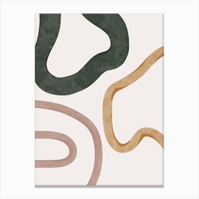 Abstract Shapes Canvas Print