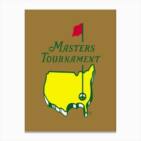 Masters Tournament Logo Canvas Print