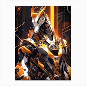 Futuristic Robot 1 Canvas Print