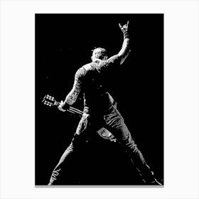 James Hetfield Metallichead band music 10 Canvas Print