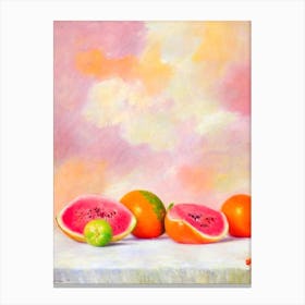 Watermelon 2 Painting Fruit Canvas Print
