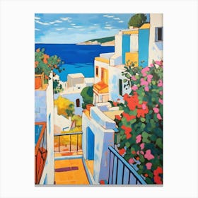 Otranto Italy 3 Fauvist Painting Canvas Print