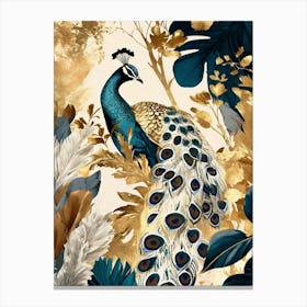 Peacock 9 Canvas Print