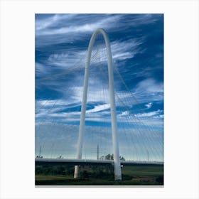 Margaret Hunt Hill Arch Bridge - Dallas Canvas Print