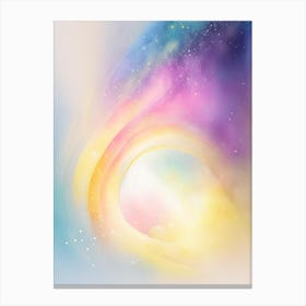 Quasar Gouache Space Canvas Print