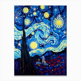 Starry Night 36 Canvas Print