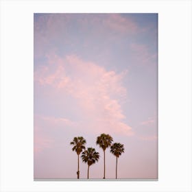 San Diego Sunset on Film Canvas Print